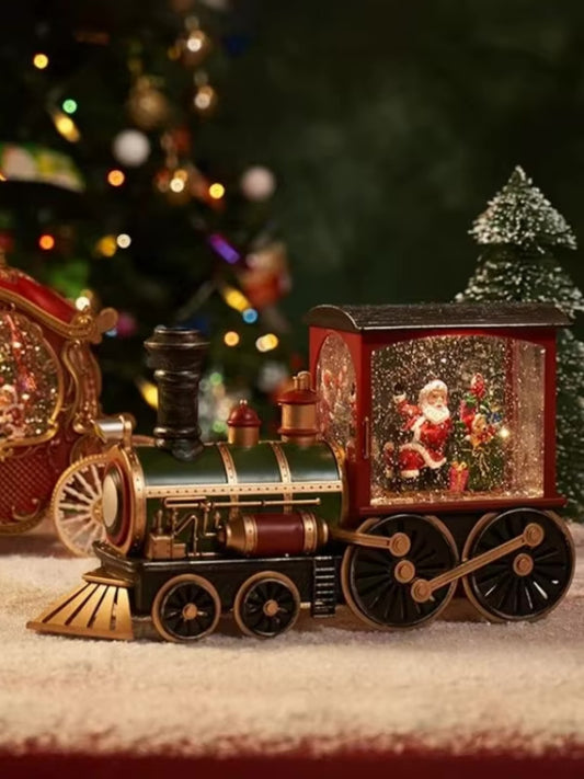 4EverSeason Santa's Locomotive Lamp