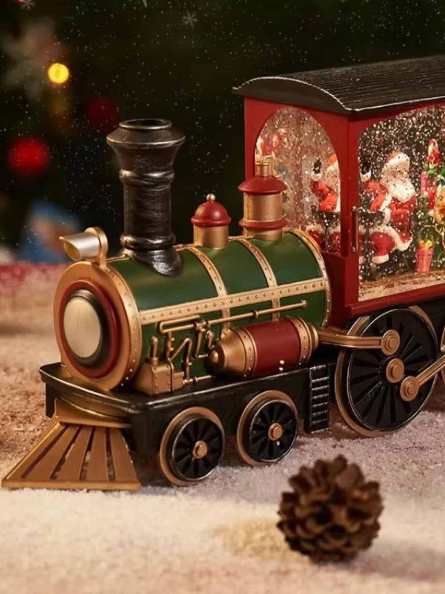 4EverSeason Santa's Locomotive Lamp