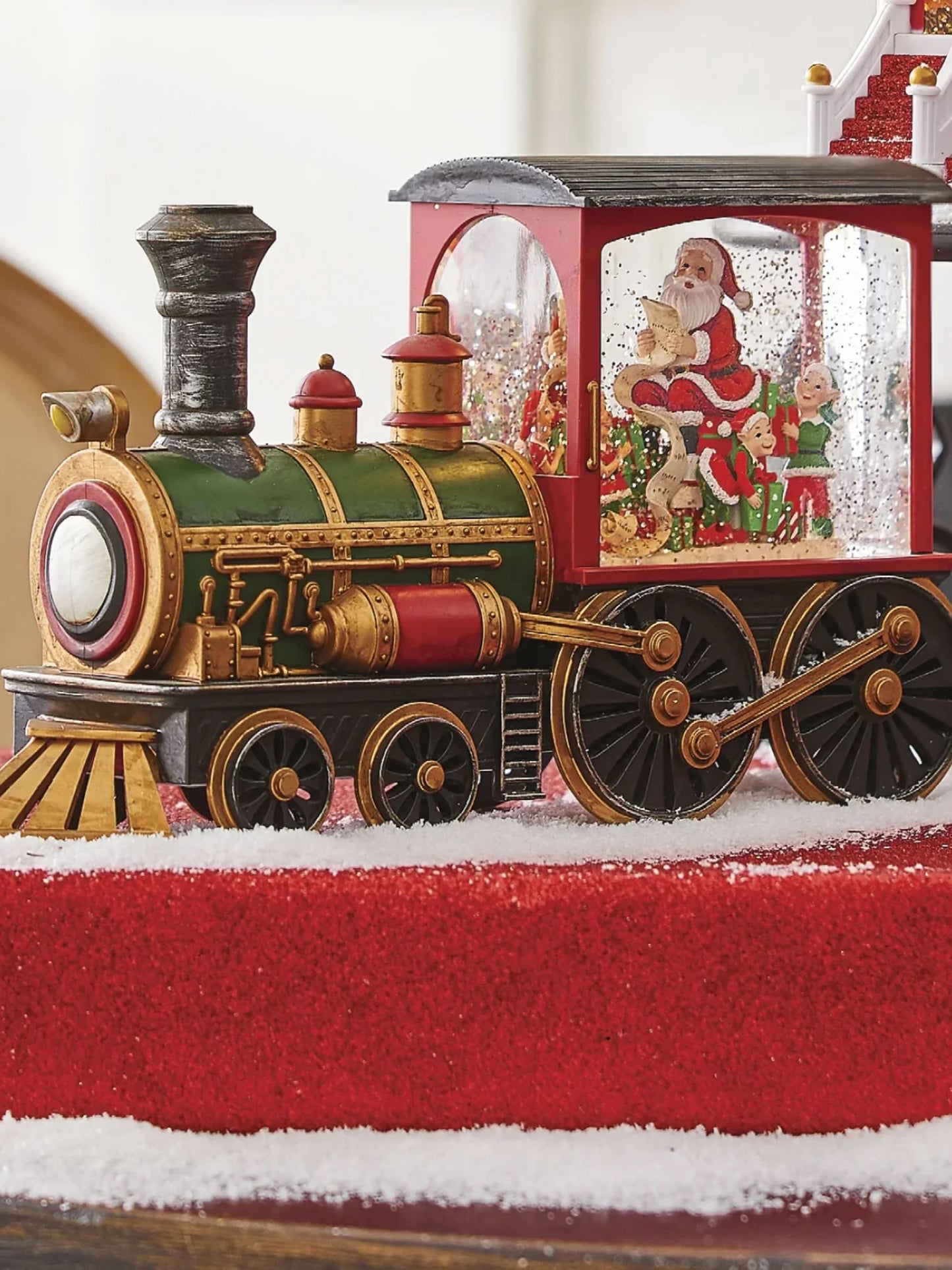 4EverSeason Santa's Locomotive Lamp